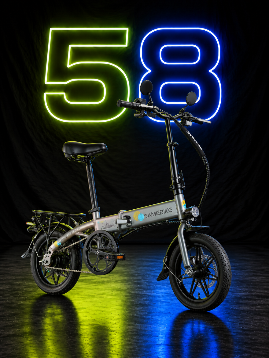 SAMEBIKE Opvouwbare Elektrische Fiets