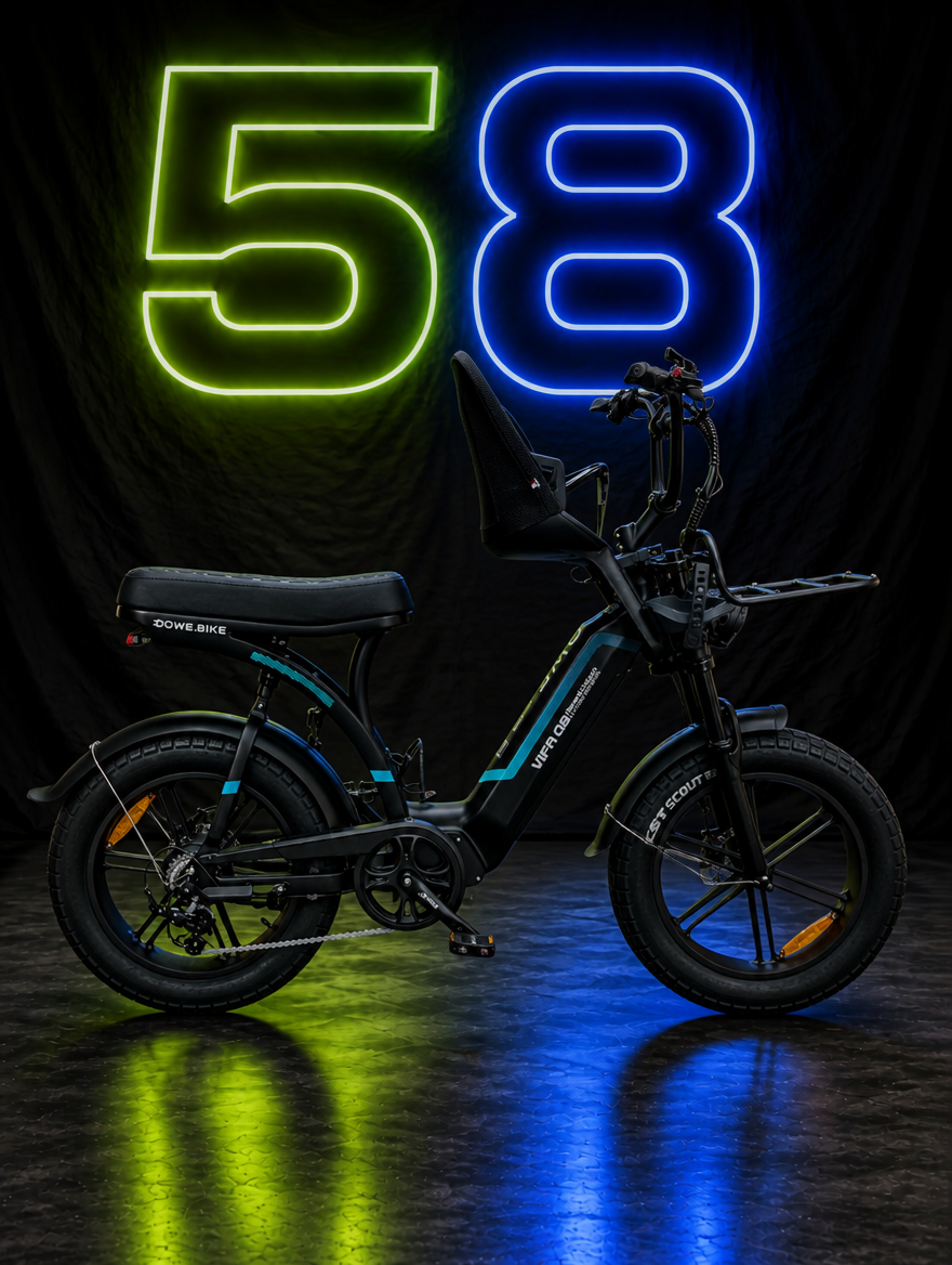 OUXI Q8 – Elektrische Fatbike