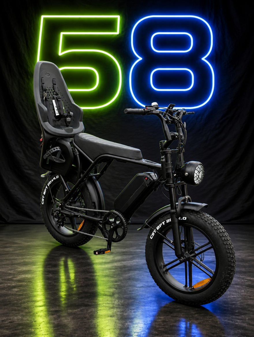 V8 MET KINDERZITJE
