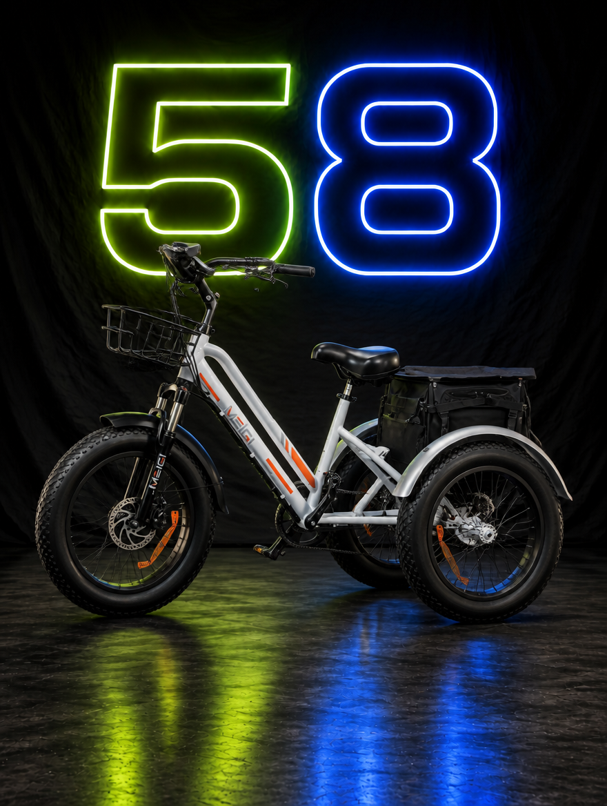 3-Wiel Fatbike TR06 Elektrische Fiets
