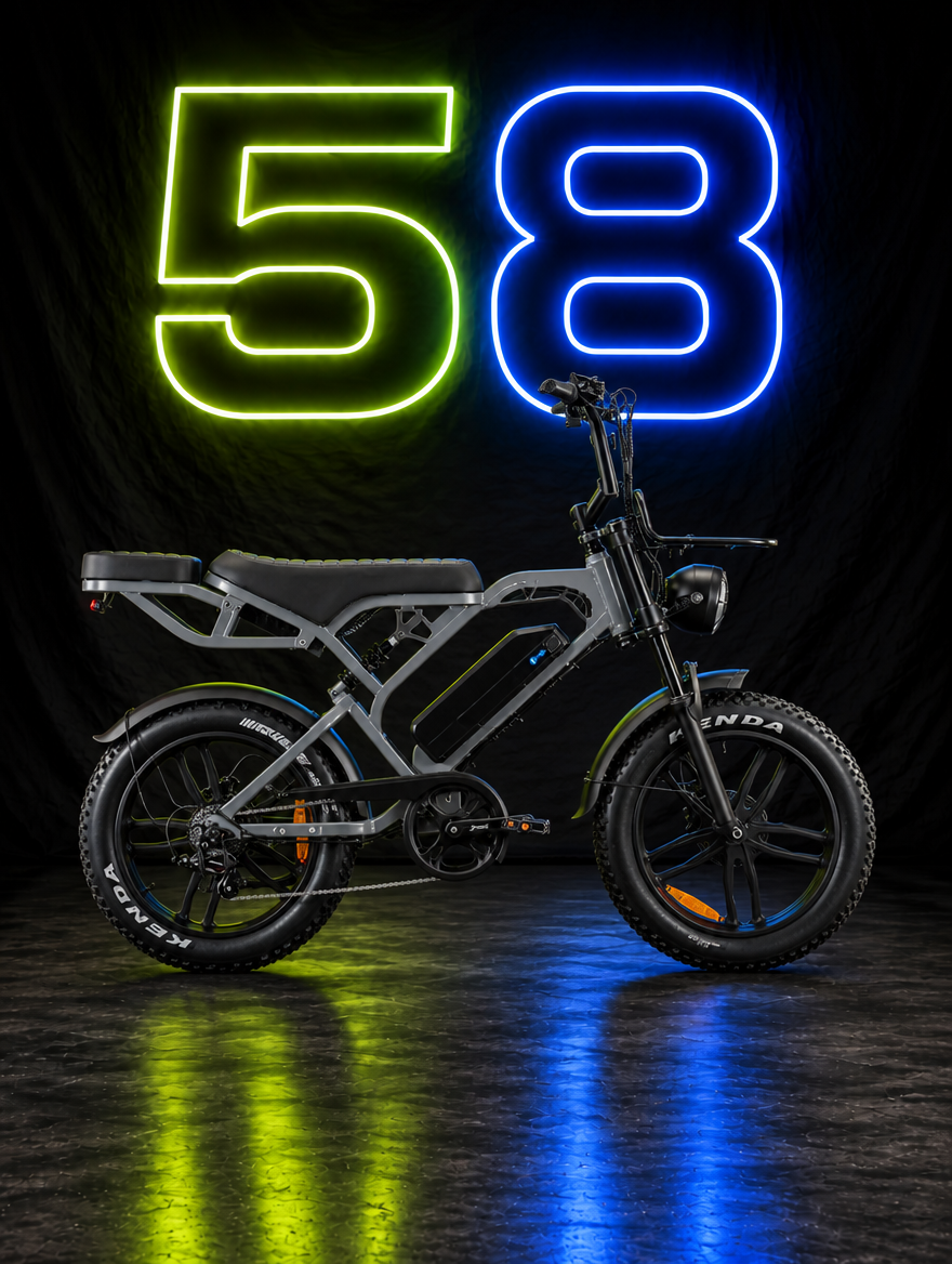 QmWheel V20 Pro Elektrische Fatbike