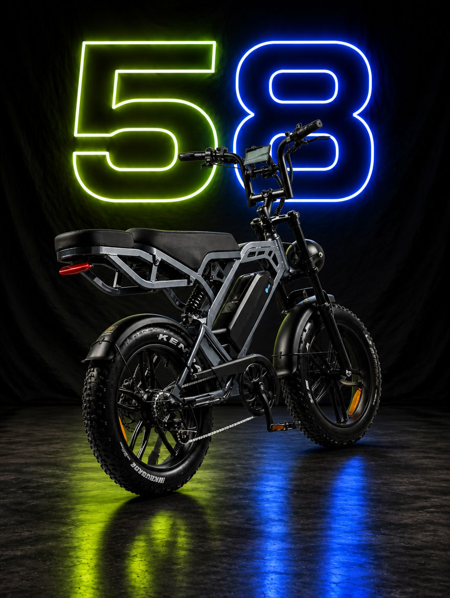 QmWheel V20 Pro Elektrische Fatbike