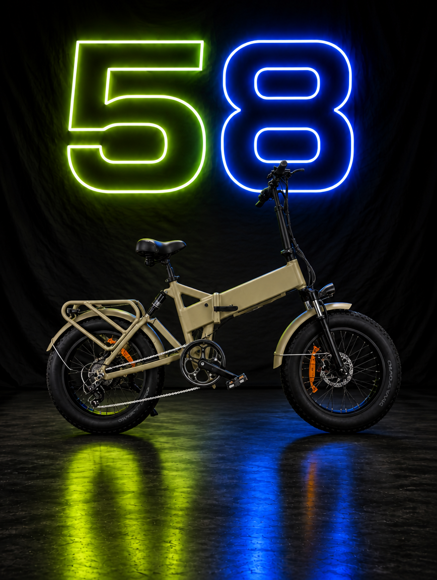 20 Inch Opvouwbare Fatbike –  EB-2