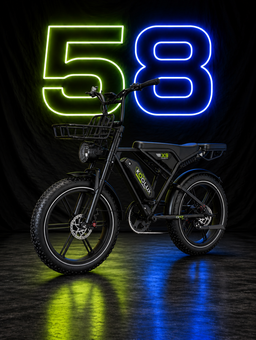 KOOLUX X9 – Elektrische fatbike