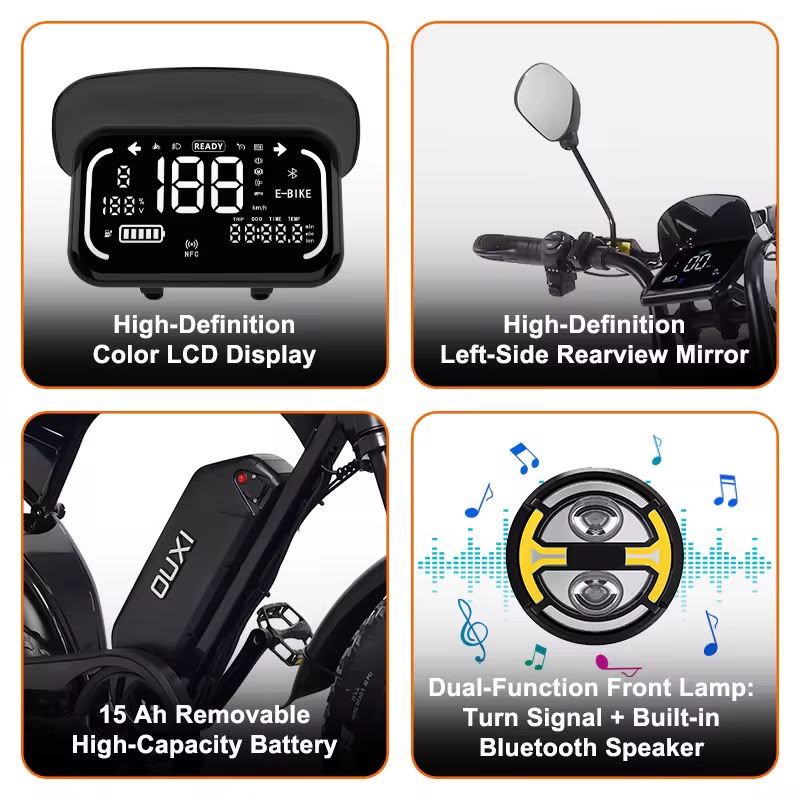 OUXI V8 Pro Max 20” Dual Battery